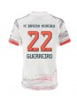 Bayern Munich Raphael Guerreiro #22 Replika Borta Kläder Dam 2025-26 Kortärmad